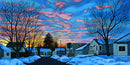 February Sunset, Mary Street, Ajax-1