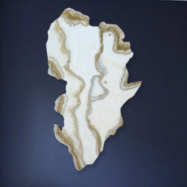 Africa Inspired Geode Art