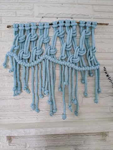 swirling waves | wall hanging