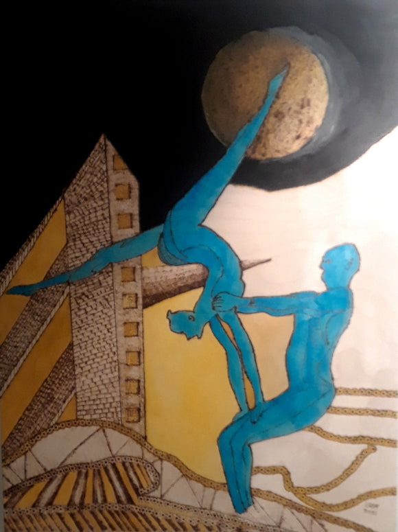 BLUE PEOPLE MOON BALANCE