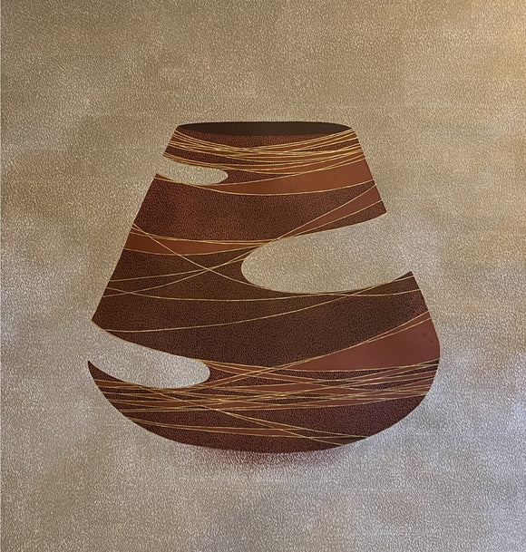 Abstract pitcher