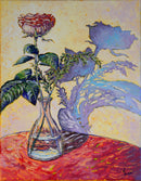Pink Rose in Vase-1