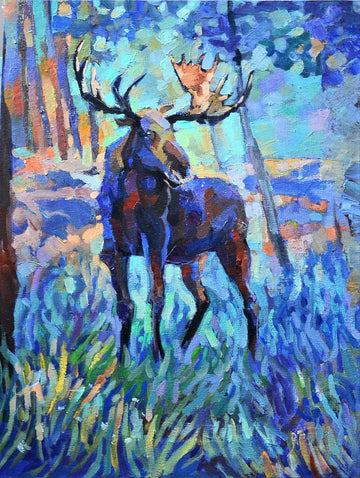 Blue moose