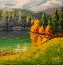 Lake in Warm Nature-1