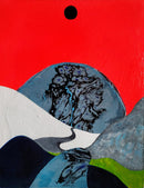 Colorful landscapes 'The road'-1