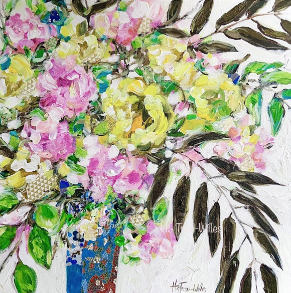 Flowers In Vintage Vase 2