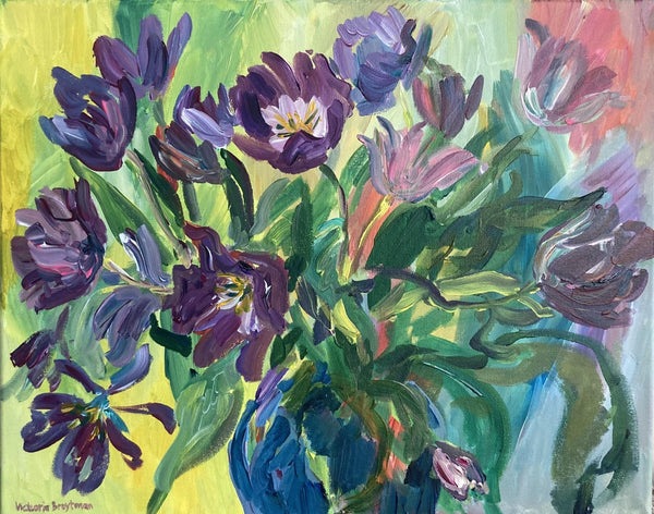 Tulips. Floral Composition
