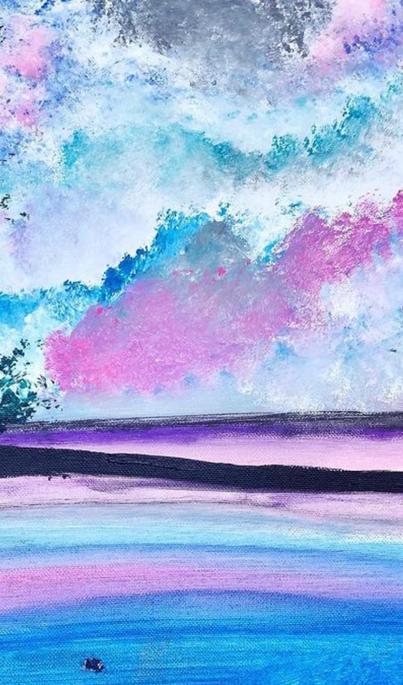 Between cotton candy