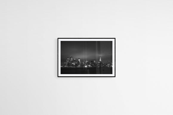 Manhattan Skyline in Black and white