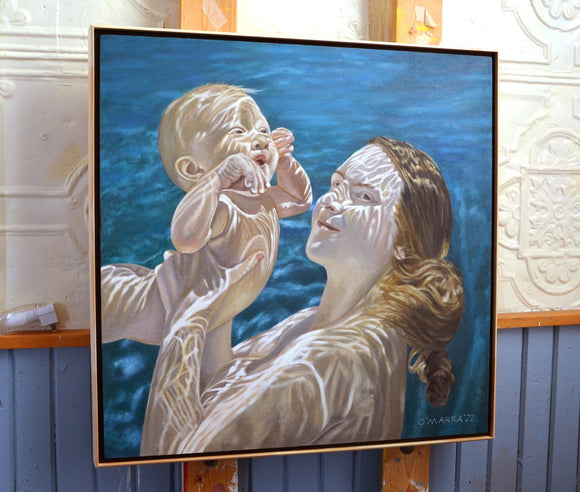 Mother and Child (Homage to Donatello--thank-you M. A. Mathews)