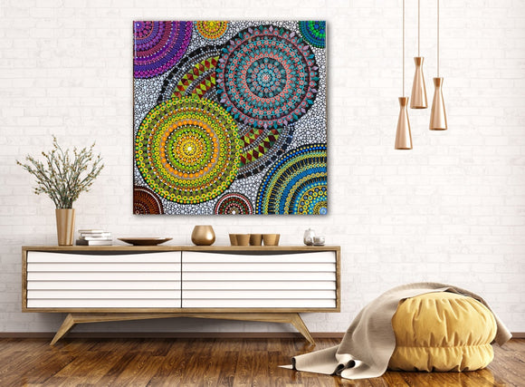 Mandala Medley with Crystal Accents