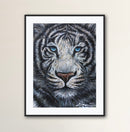 White Tiger Portrait-2