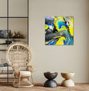 Abstract black yellow blue aesthetics-4