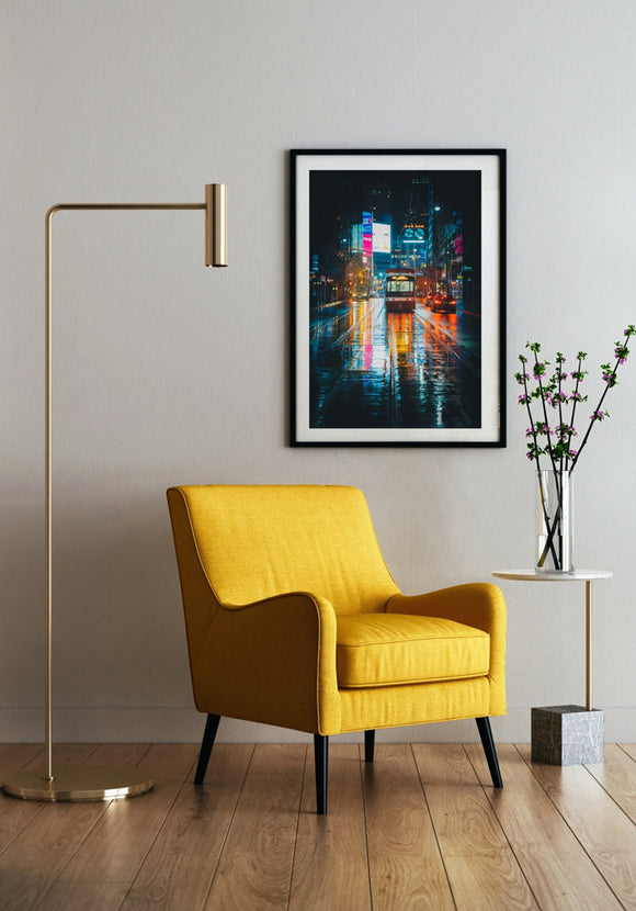 Toronto Streetcar in Rainstorm