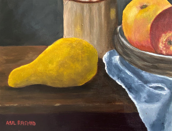 Still Life with Fruit and Jug