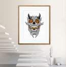 Burning skull-2