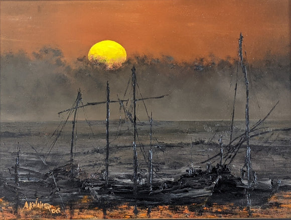 Boats by the Seashore