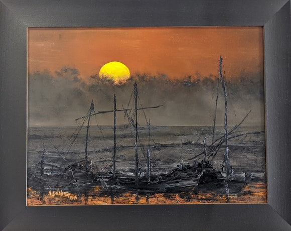 Boats by the Seashore