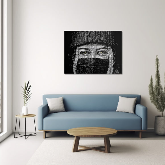 Winter in the eyes