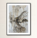 Abstract Winged Victory of Samothrace Sculpture I-2