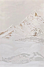 Sun Kissed Mountains & Mount Gold Plated - Serene Slopes Series (#1&2 of 4)