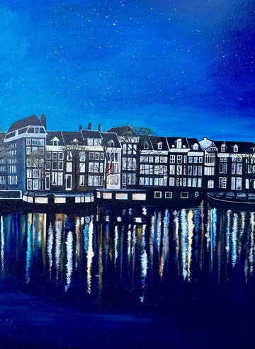 Starry night Amsterdam