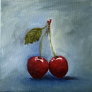 "Ordinary Days" Still Life with Cherries-1