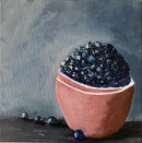 "Ordinary Days" Still Life Bowl with Blueberries-1