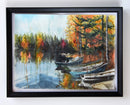 Boats, Autumn Lake-2
