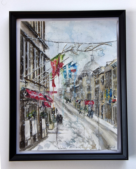 Winter, Montreal