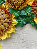 Ode to Van Gogh sunflowers impasto-4