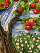 3D Apple tree impasto-2