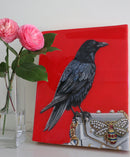 Crow on Gucci Purse-2
