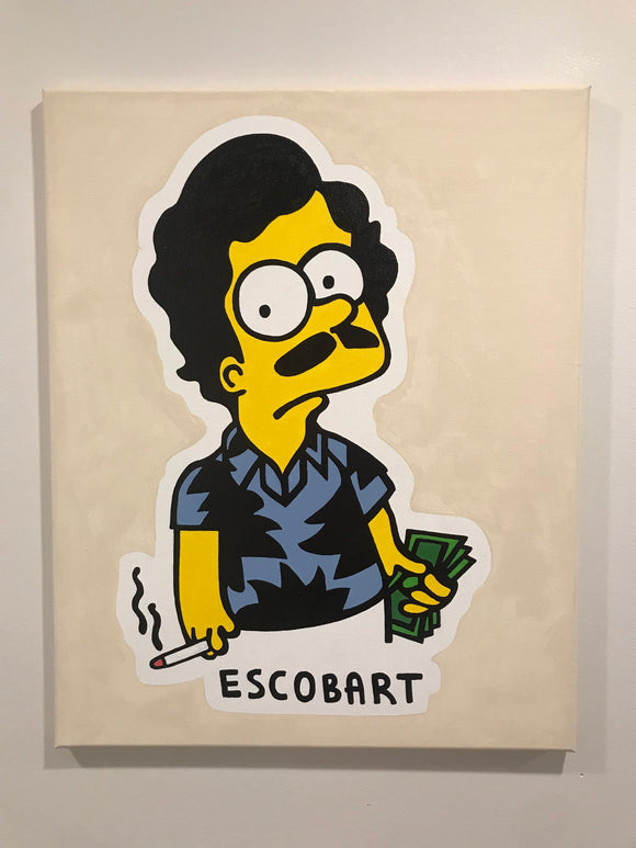ESCOBART 🌴 Pablo Escobar x Bart Simpson