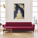 3D Black n Gold Buddha-3