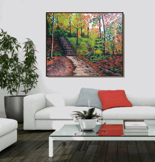Colorful Autumn in the Park