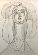 Picasso,’ woman in Yellow Necklace.-2