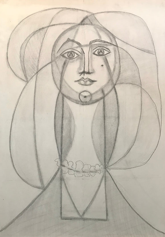 Picasso,’ woman in Yellow Necklace.