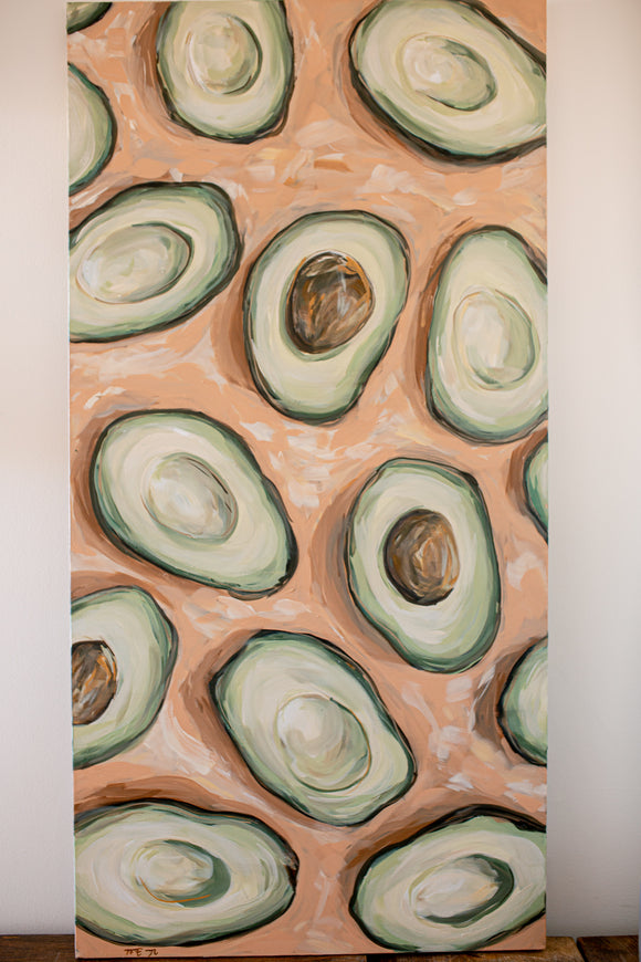 Avocados on Salmon