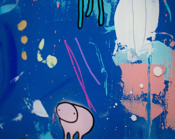 RAINING COWS, "Blue Echo"