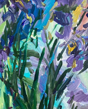 Irises. Floral Composition
