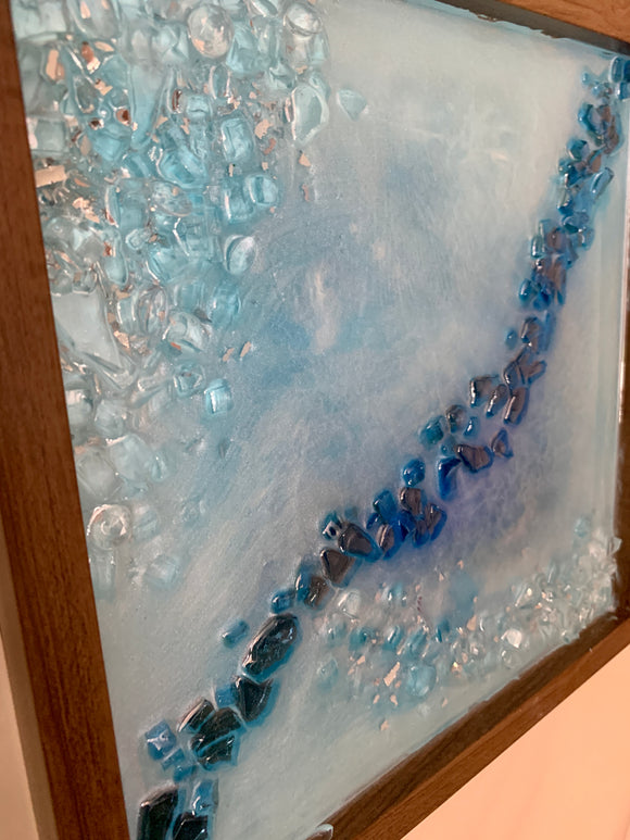 “Tranquility” resin artwork set