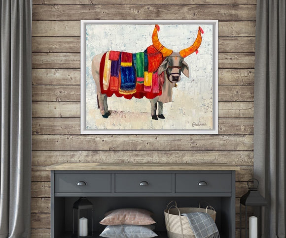 Decorated Ox