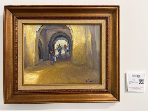 Ruelle ocre