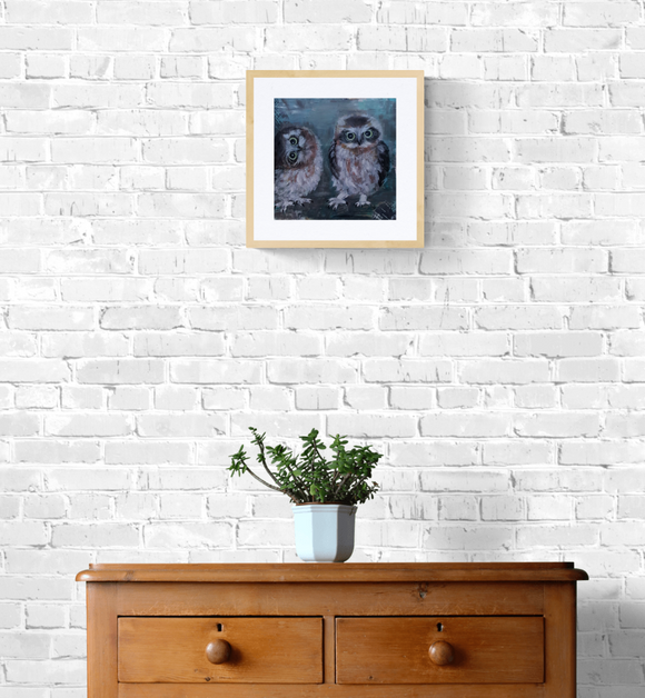 Funny Owl's Babies