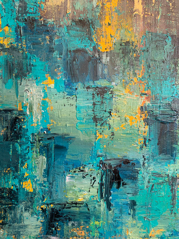 Cityscape - Aquamarine