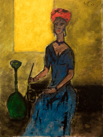Lady with a Hookah