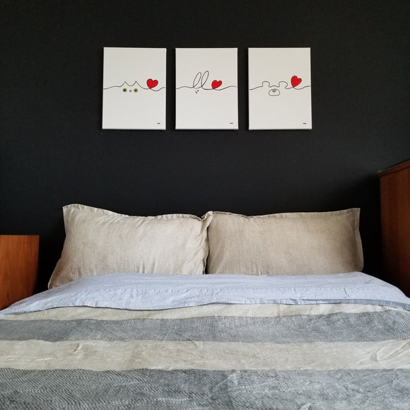 mew mew, bun bun, bear bear Love