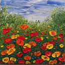 Abstract wildflower field-1