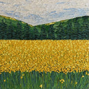 Whimsical yellow flower field-1